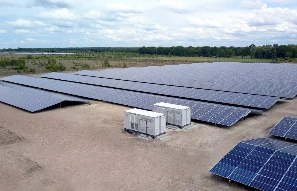 荷比卢最大的太阳能公园，拥有Sungrow 1500V中央逆变器解决方案