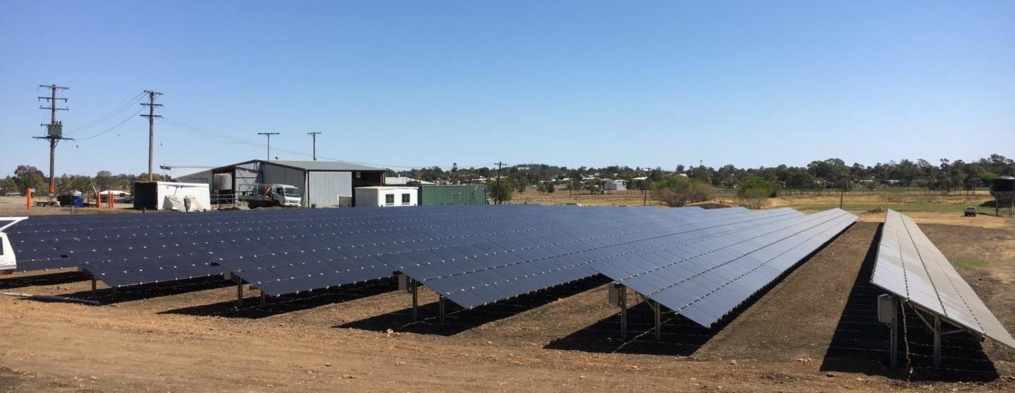 麦克莱恩农场280kW地面安装太阳能