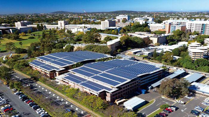 昆士兰大学天纳太阳能电池板